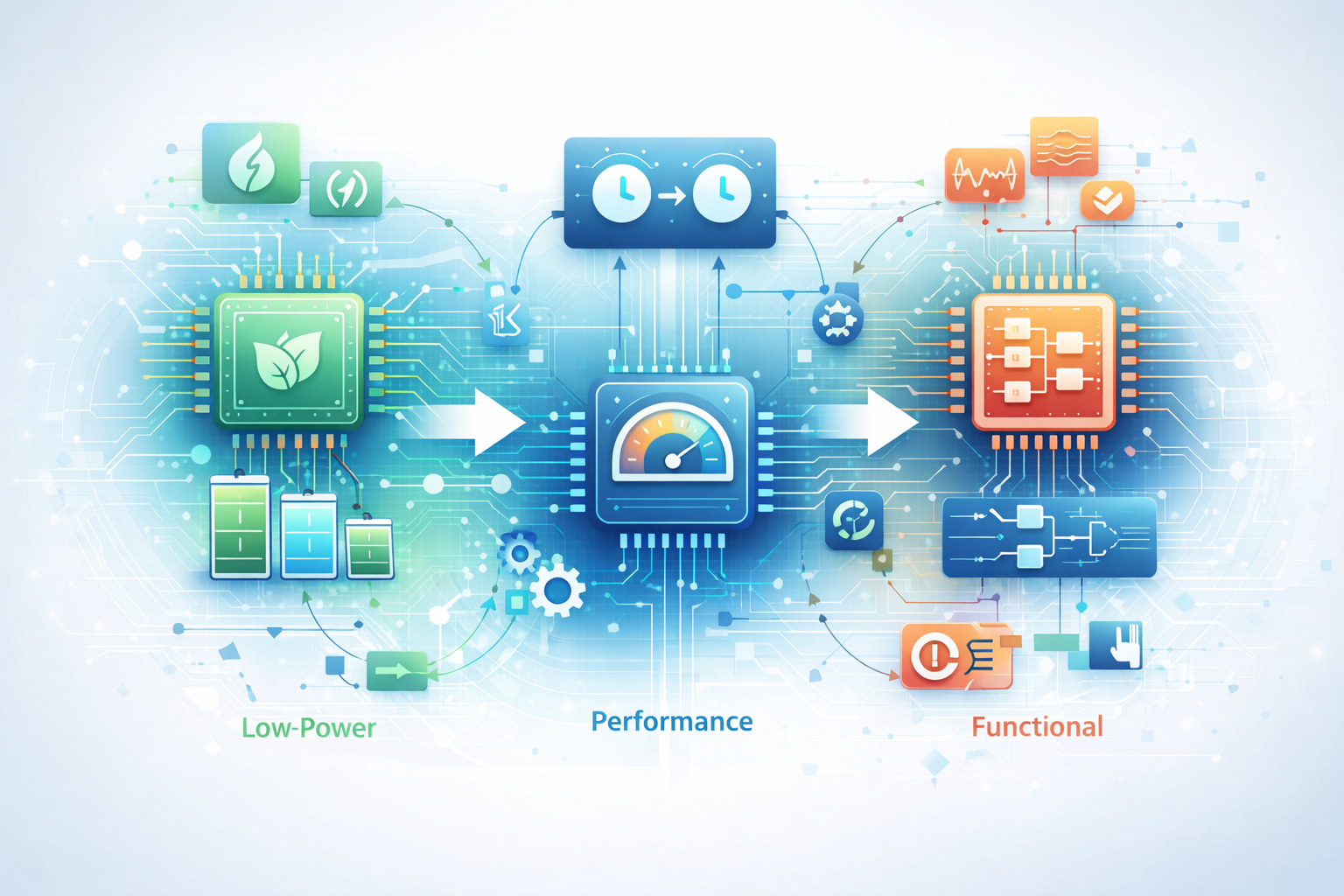 Functional, Performance, and Power Verification